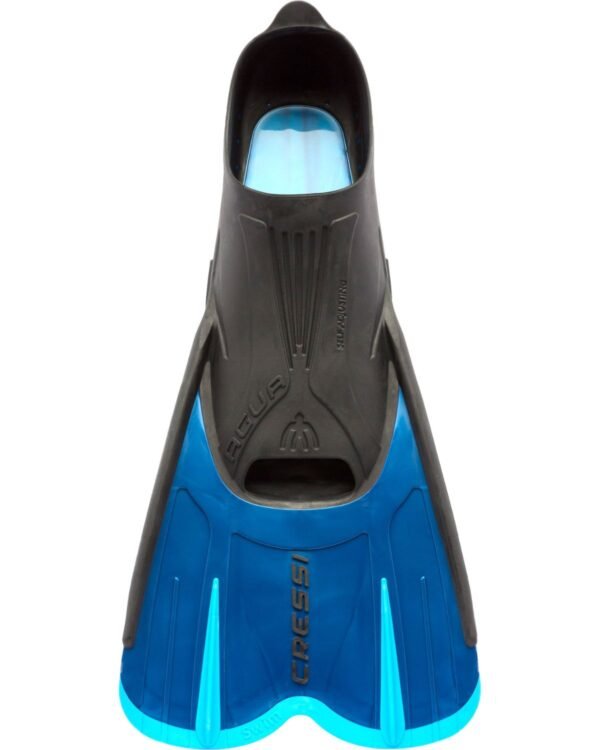 Aletas Cressi Agua Short Azul | Compactas, Cómodas y Versátiles para Piscina y Mar - Image 2